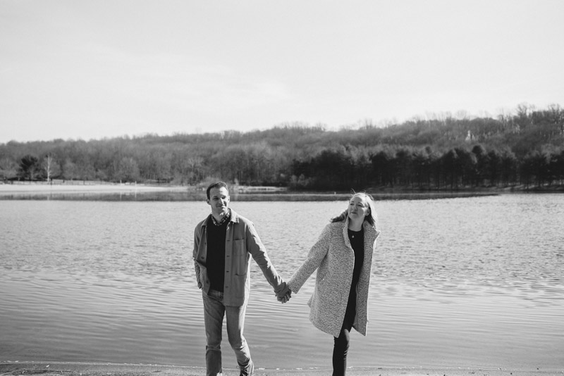 Great Hollow Lake Connecticut Engagement Photos